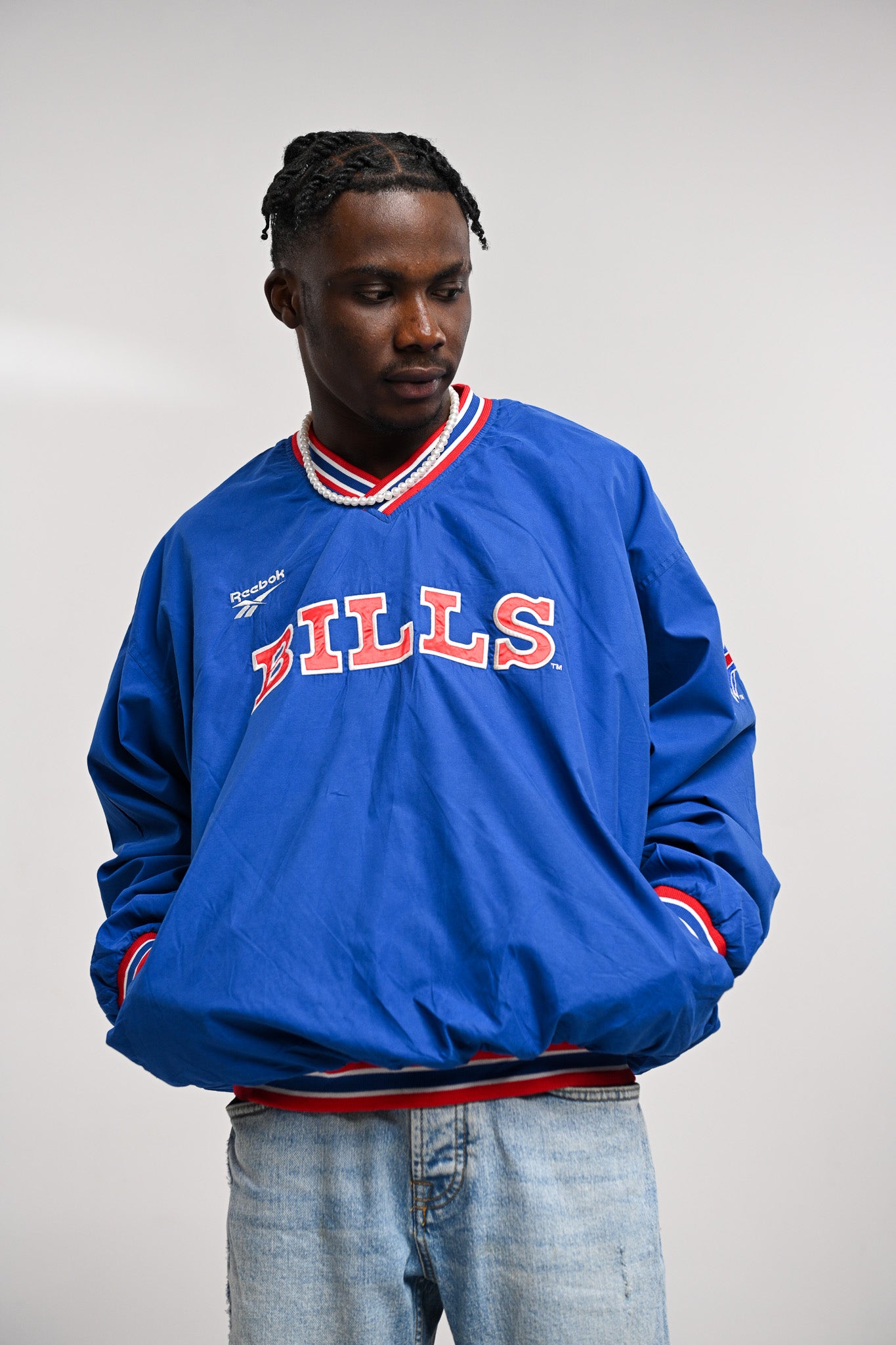 NFL Vintage Bills College windbreaker Jacket