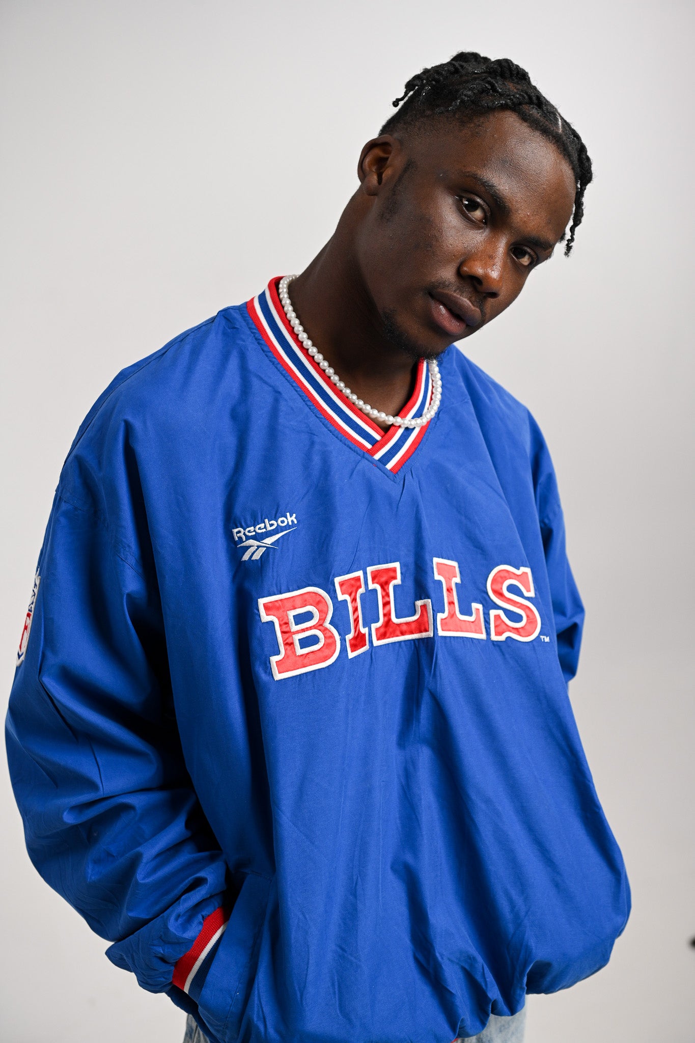 NFL Vintage Bills College windbreaker Jacket