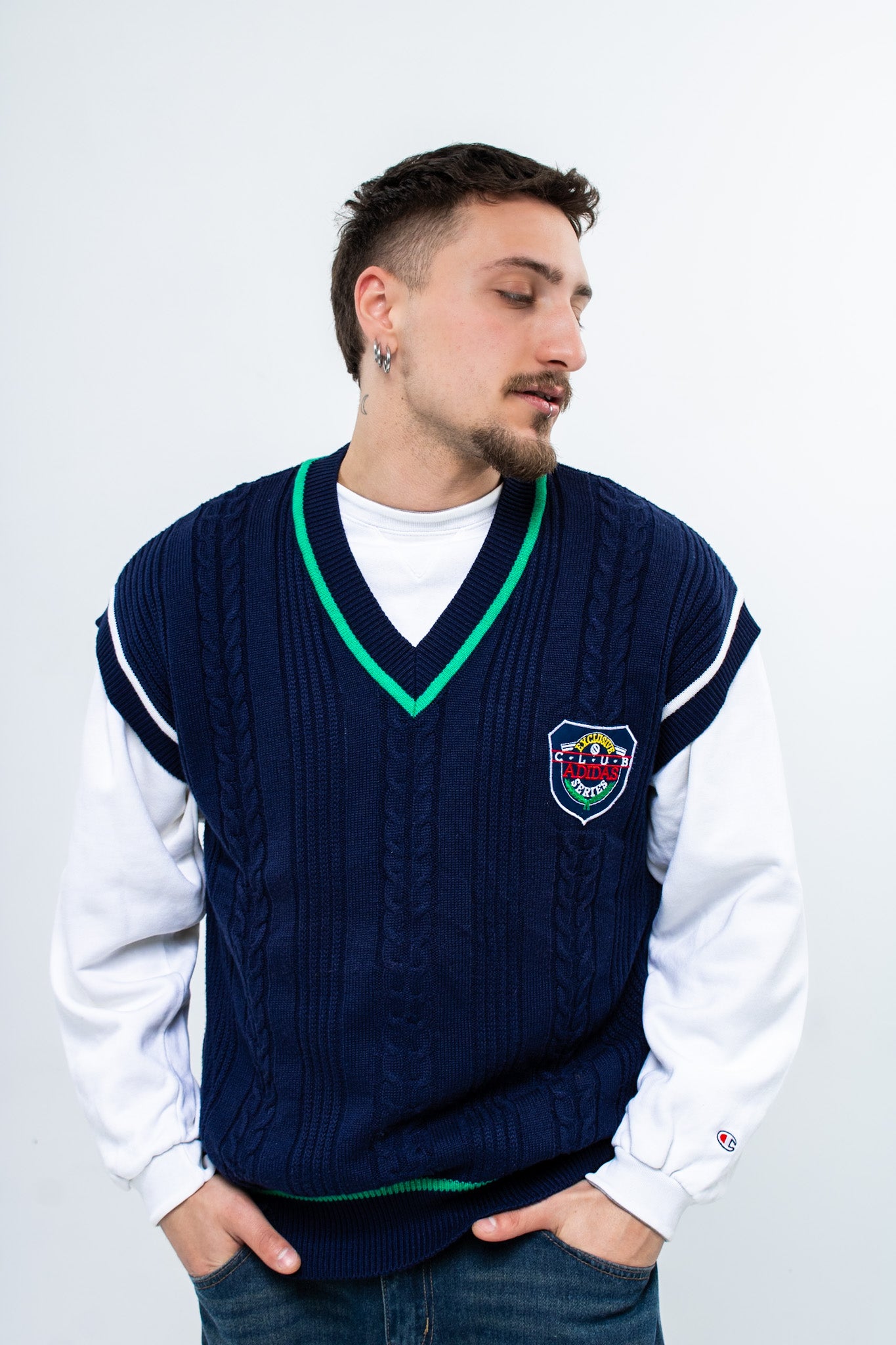 Adidas Vintage Vest Sweater