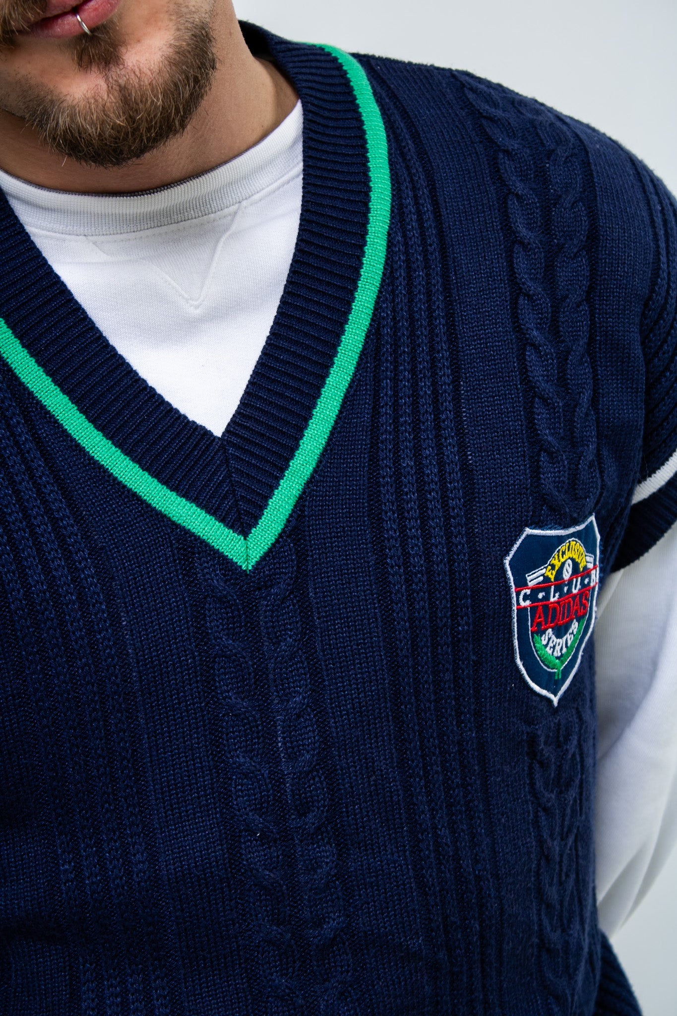 Adidas Vintage Vest Sweater