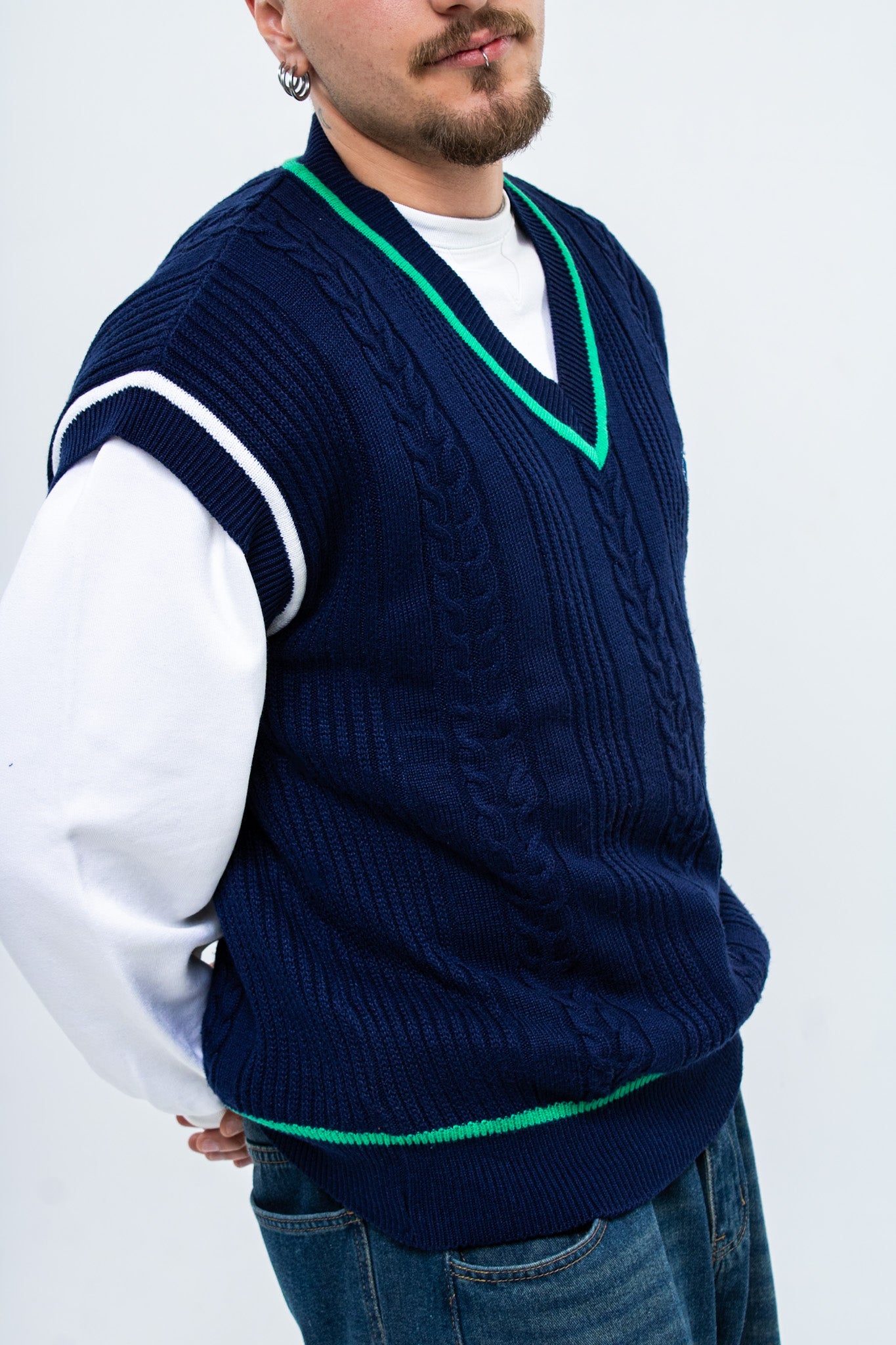 Adidas Vintage Vest Sweater