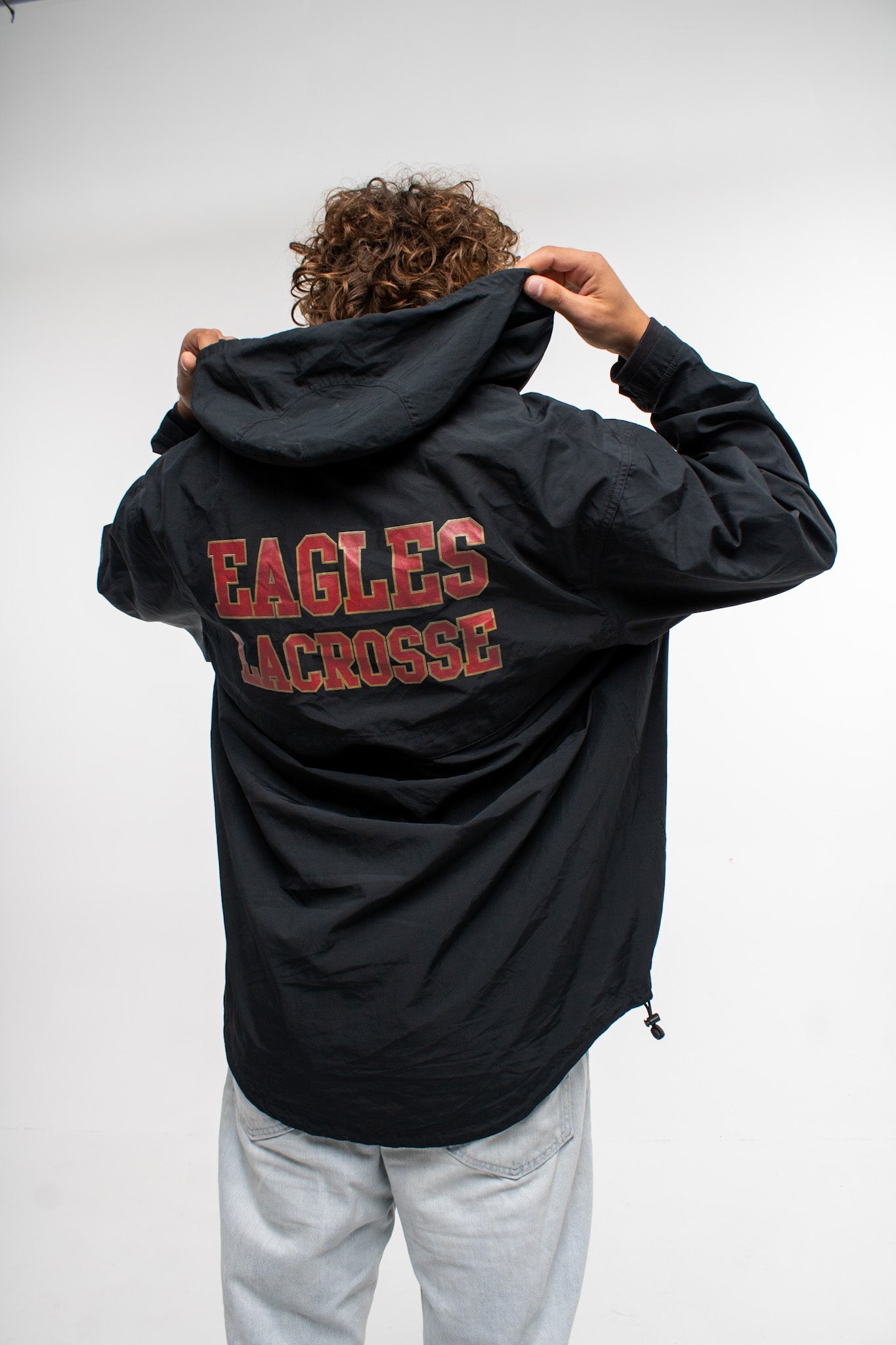 Nike half-zip Jacket Eagles Lacrosse