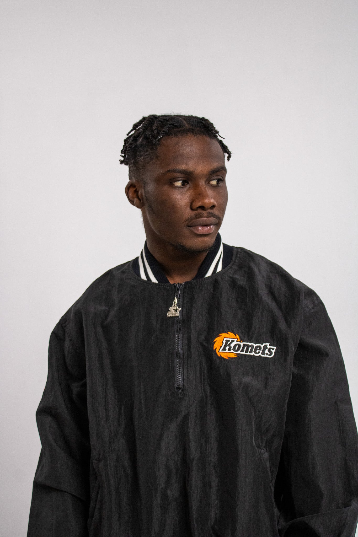 Vintage Starter bomber Jacket Komets hockey
