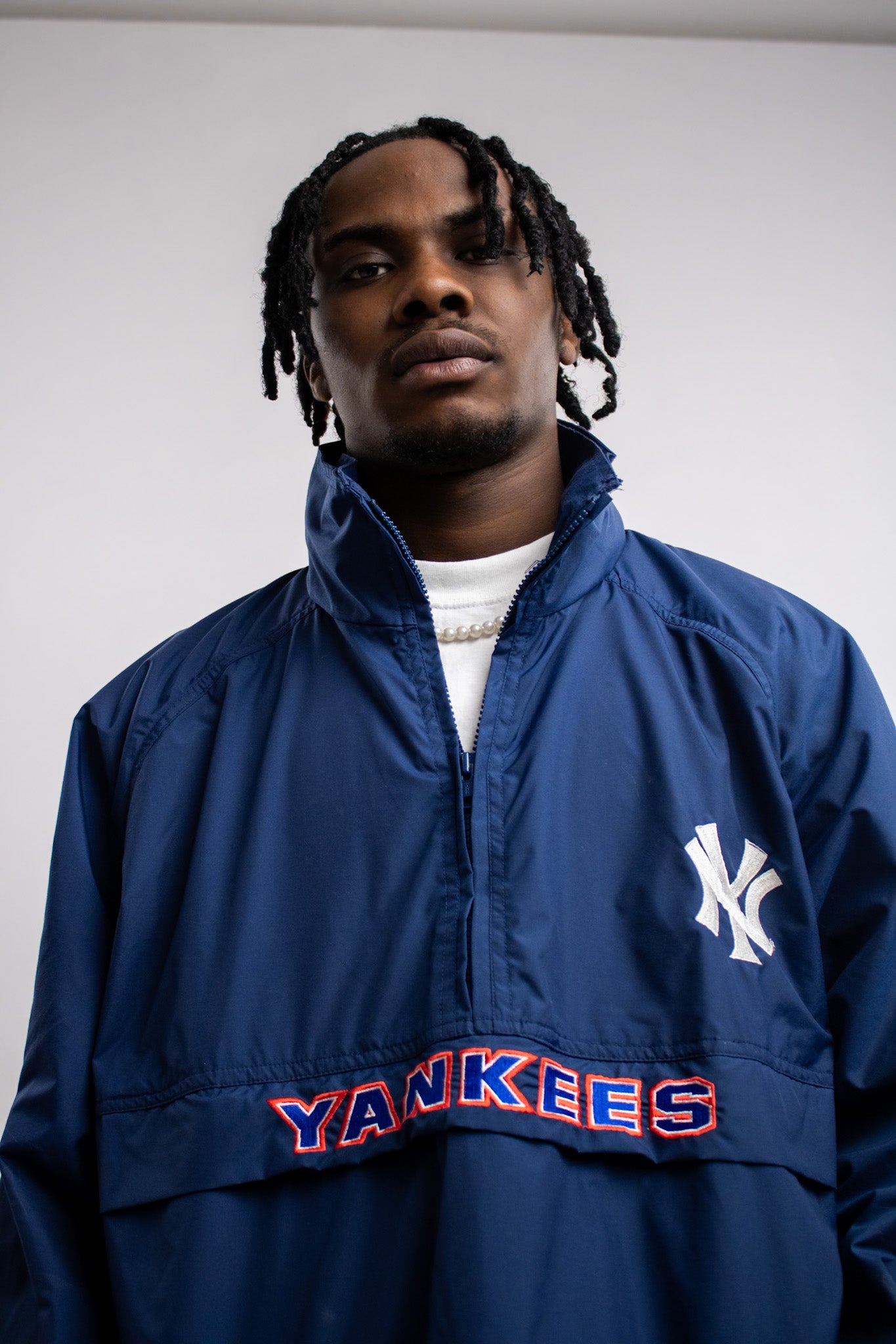 Yankees NY Half-Zip Jacket