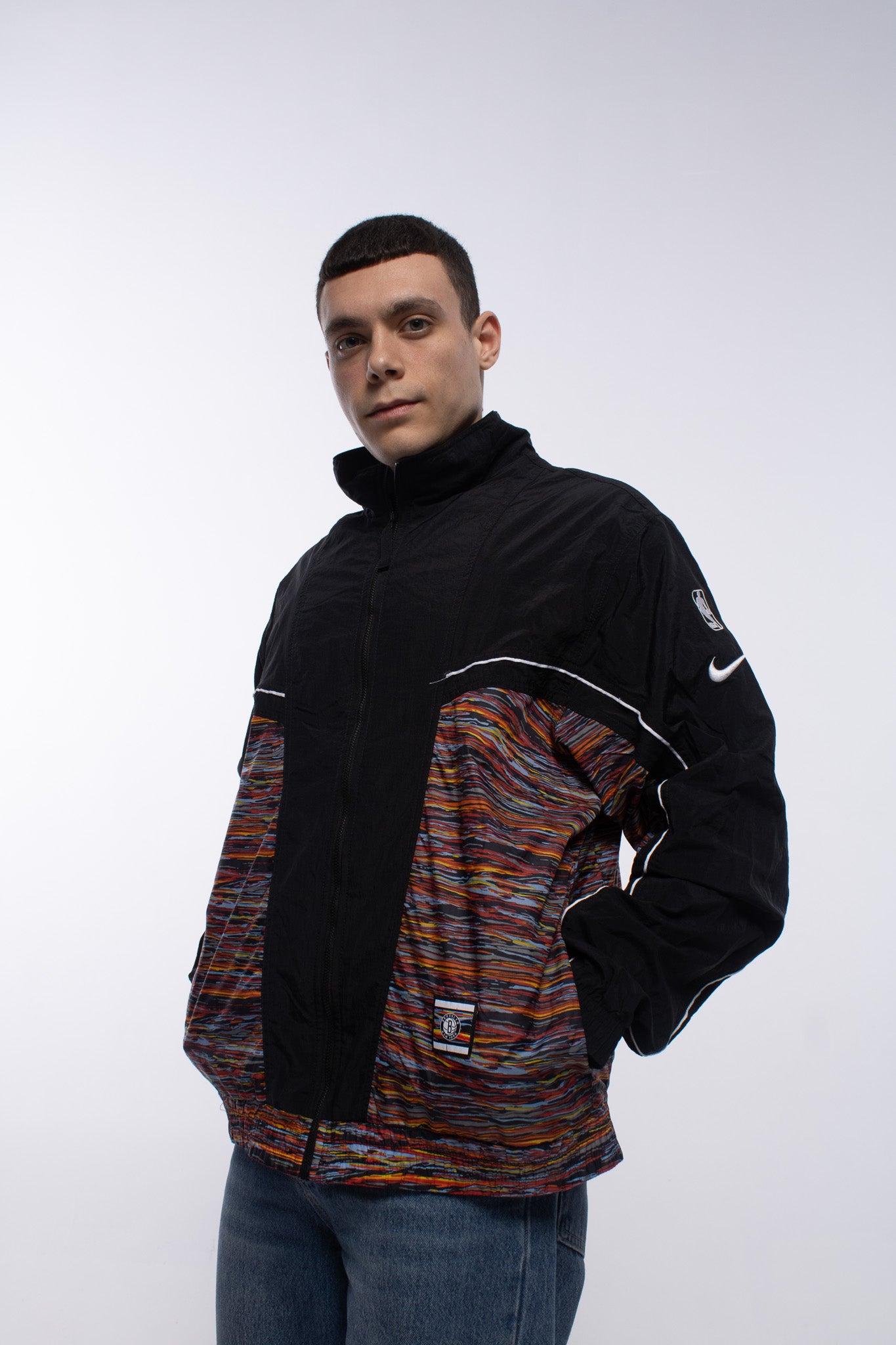NIKE Brooklyn Nets City Edition 2.0 Courtside Jacket’s