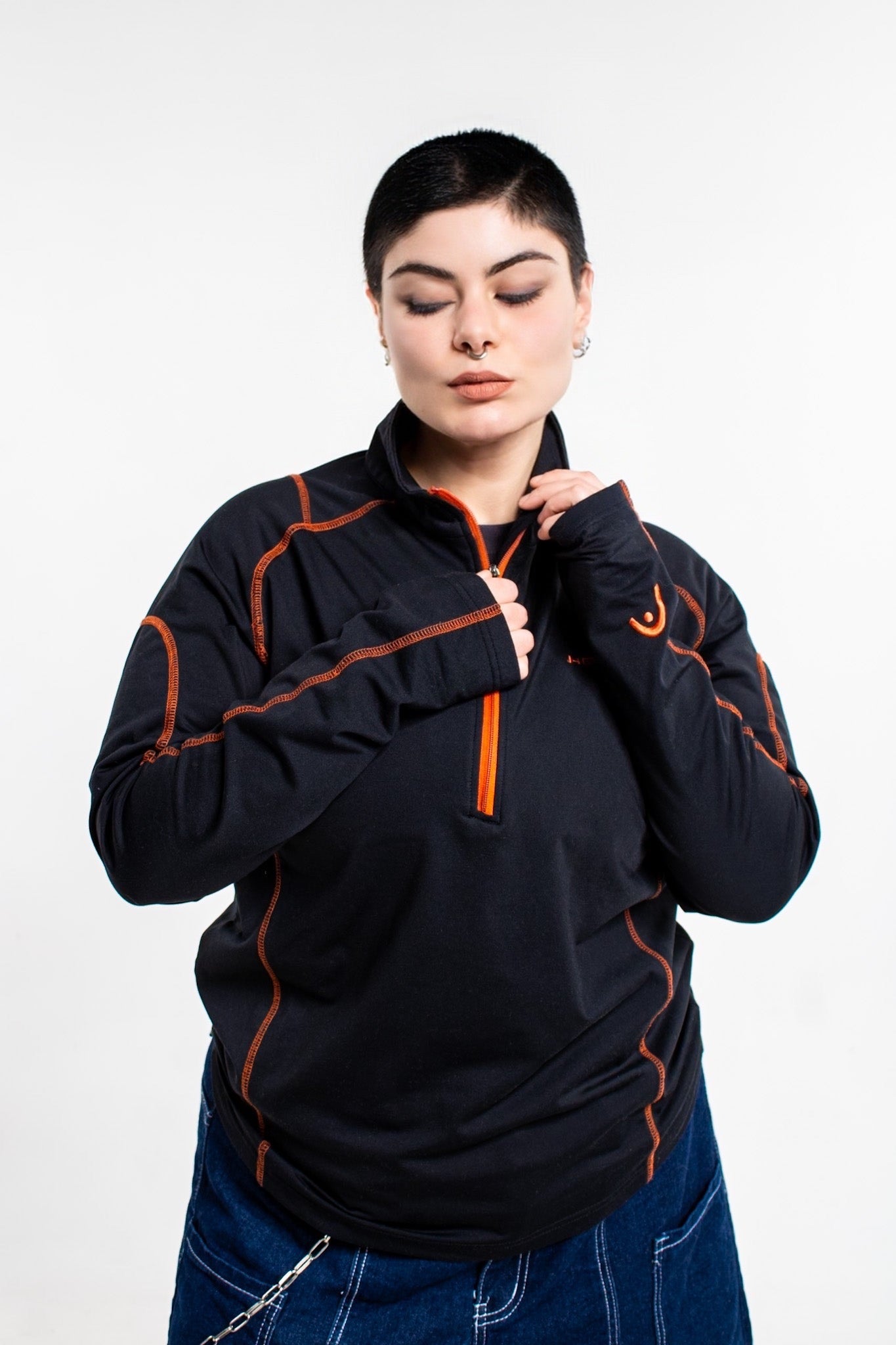 Head Half-zip Sweatshirt