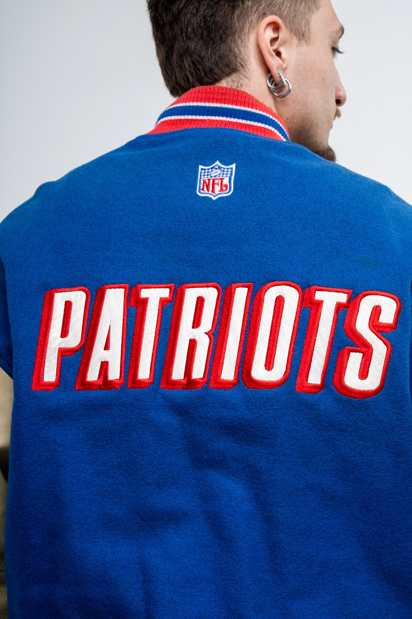 Nike NFL Patriots Vintage Varsity Jacket