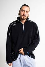 Y2K Reebok Half-zip Fleece Sweatshirt
