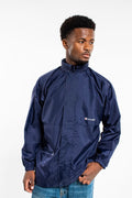 90s Champion Big Logo Windbreaker Jacket