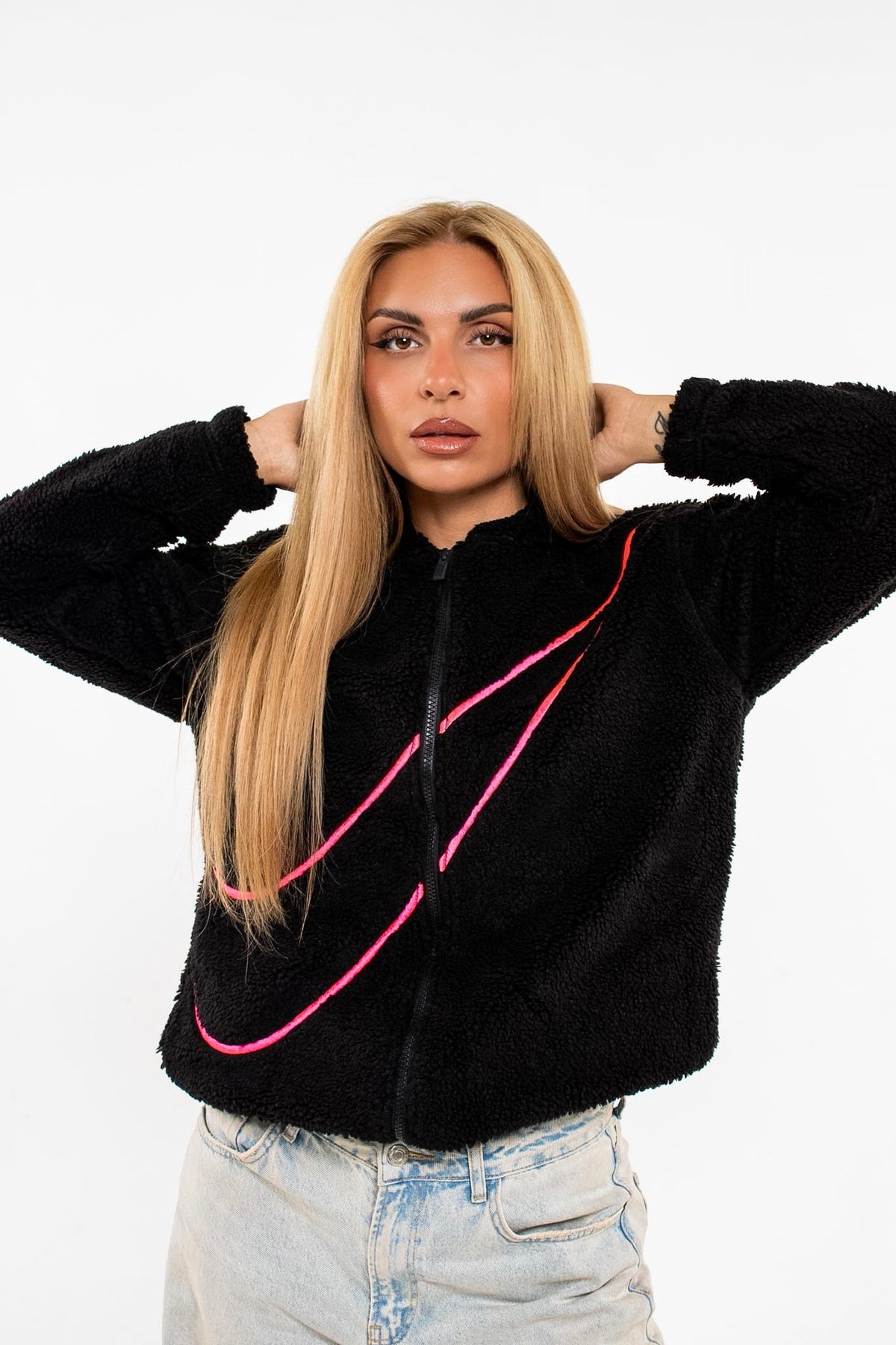 Nike Sportswear Oversized Faux Fur  Jacket
