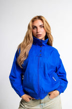 90s Adidas Terry-Lined Windbreaker Jacket