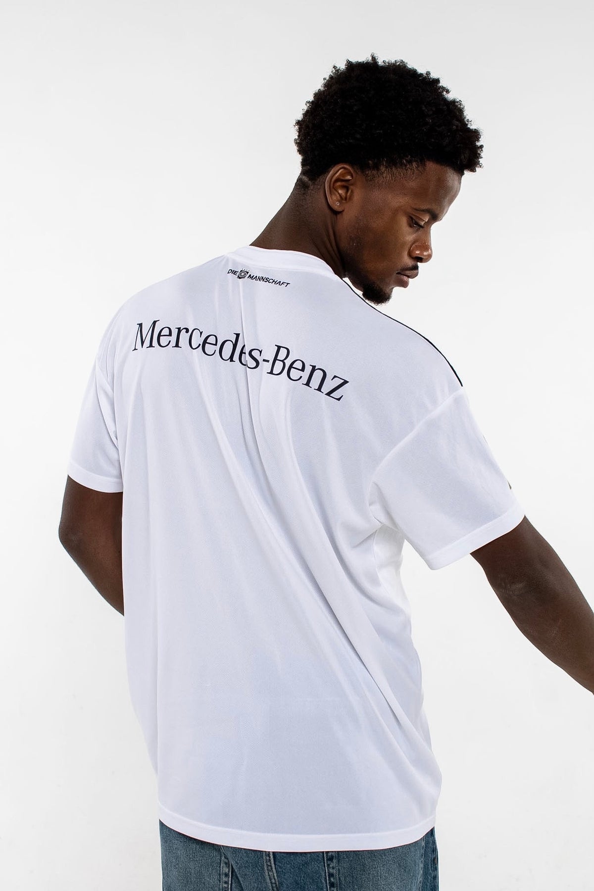 Adidas Germany 2018 World Cup Training Jersey – Official Mercedes-Benz Sponsor Shirt