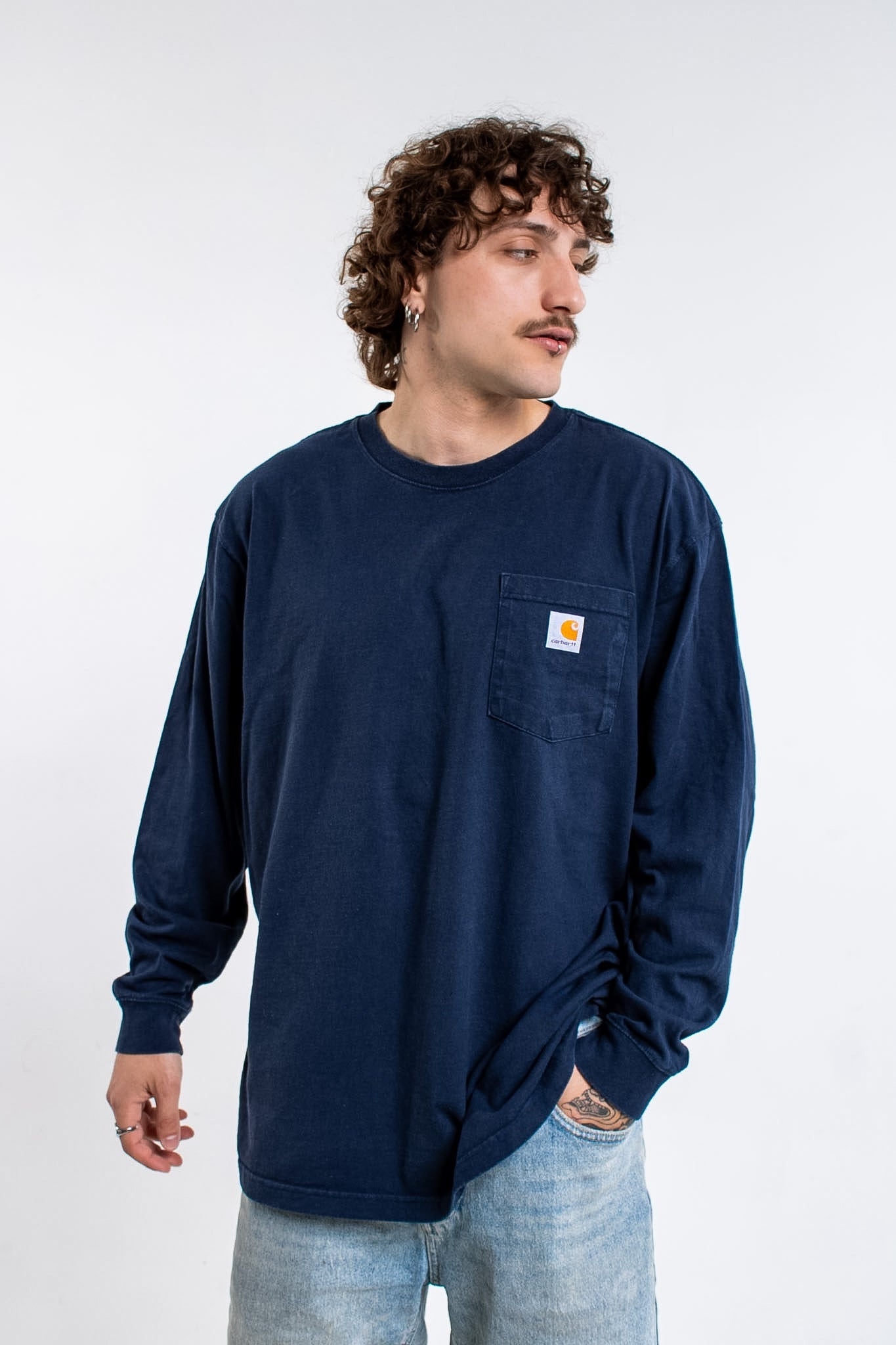 Carhartt Y2K Long Sleeve Pocket T-Shirt