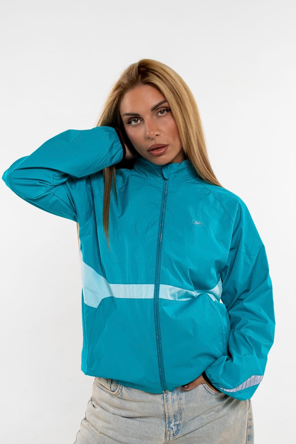 Y2K Reebok Vector Windbreaker jacket
