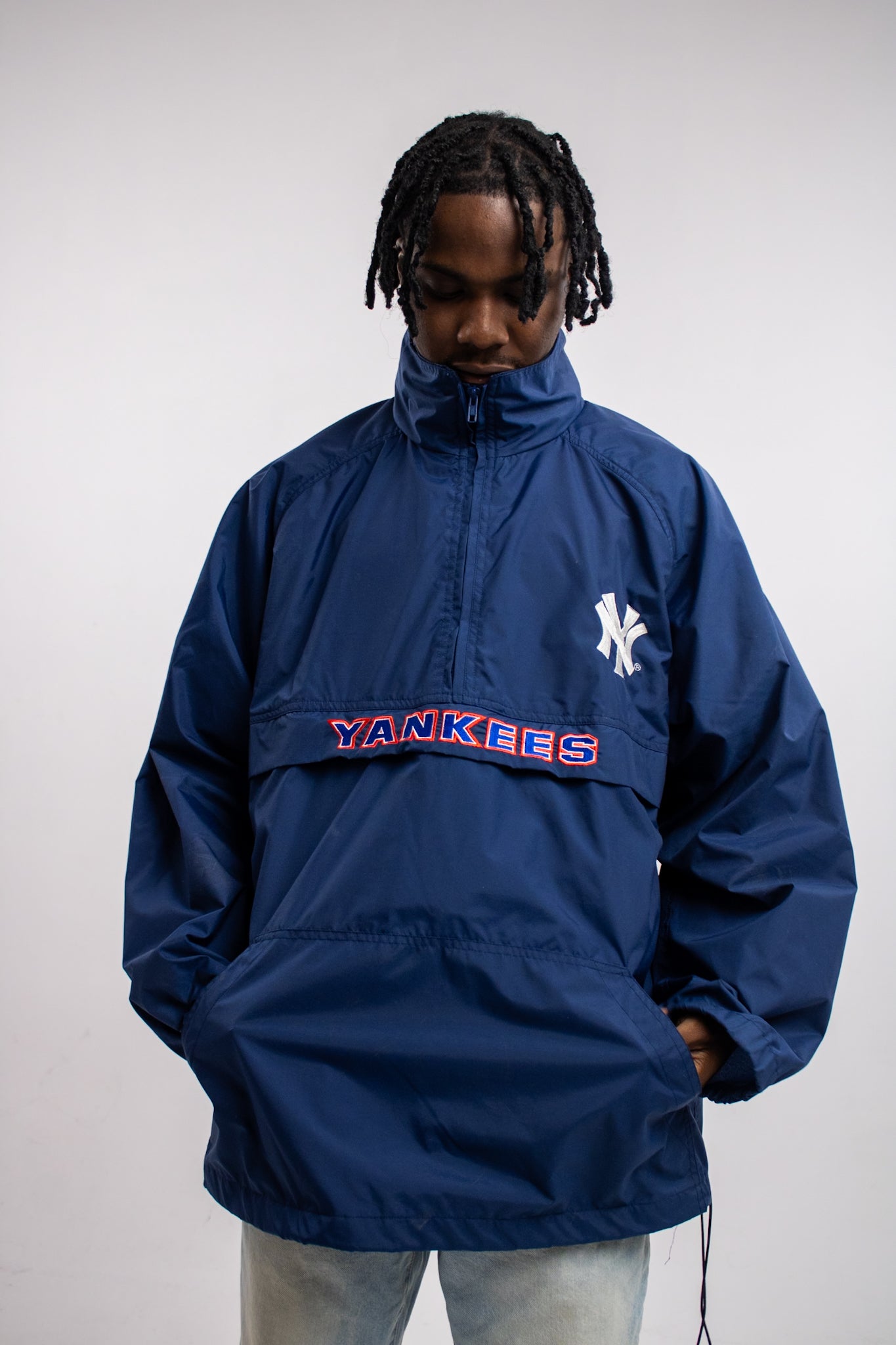 Yankees NY Half-Zip Jacket