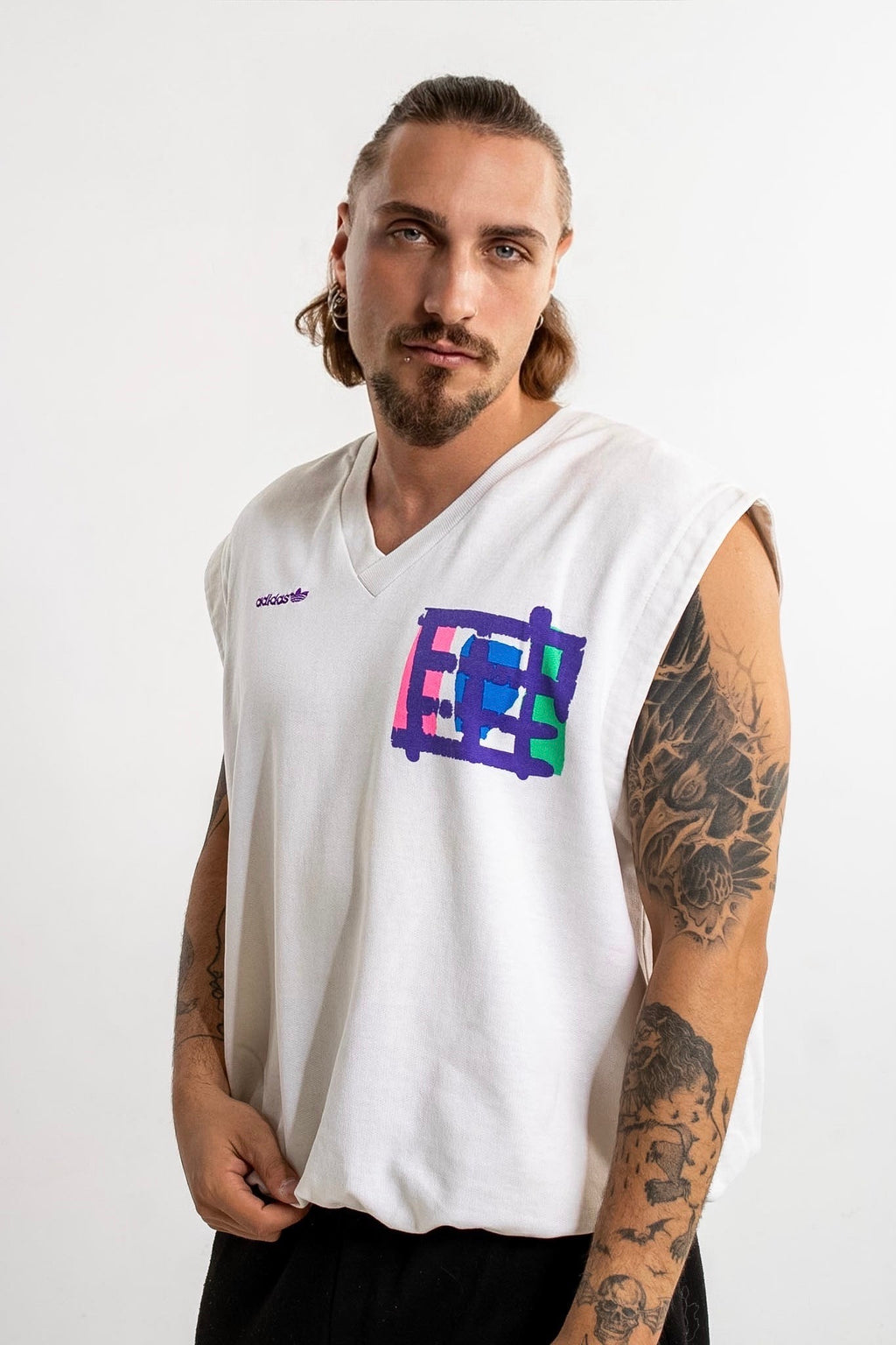 90s Adidas Vintage Vest Sweatshirt
