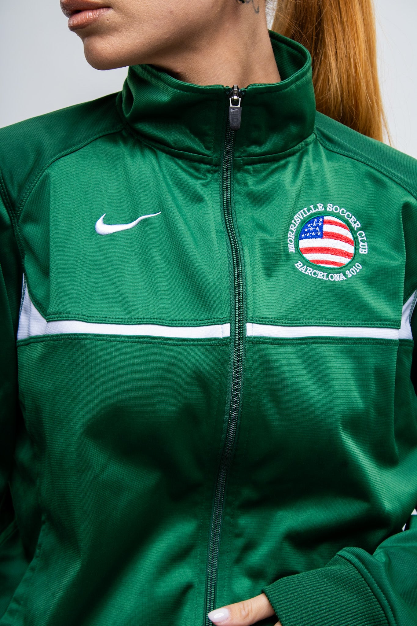 Nike 2010 Barcelona Soccer Jacket