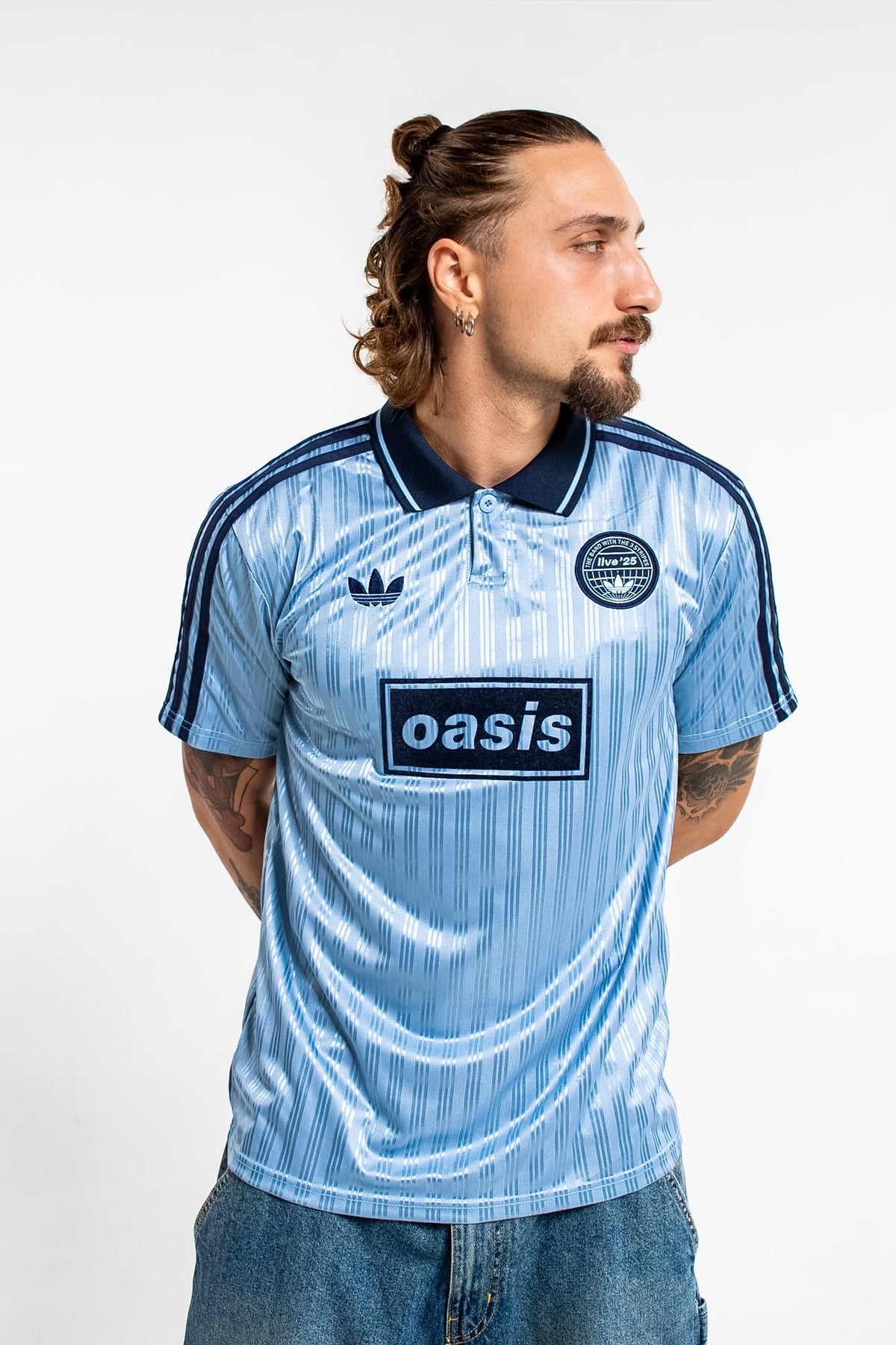 Adidas x Oasis Tour Jacquard Jersey