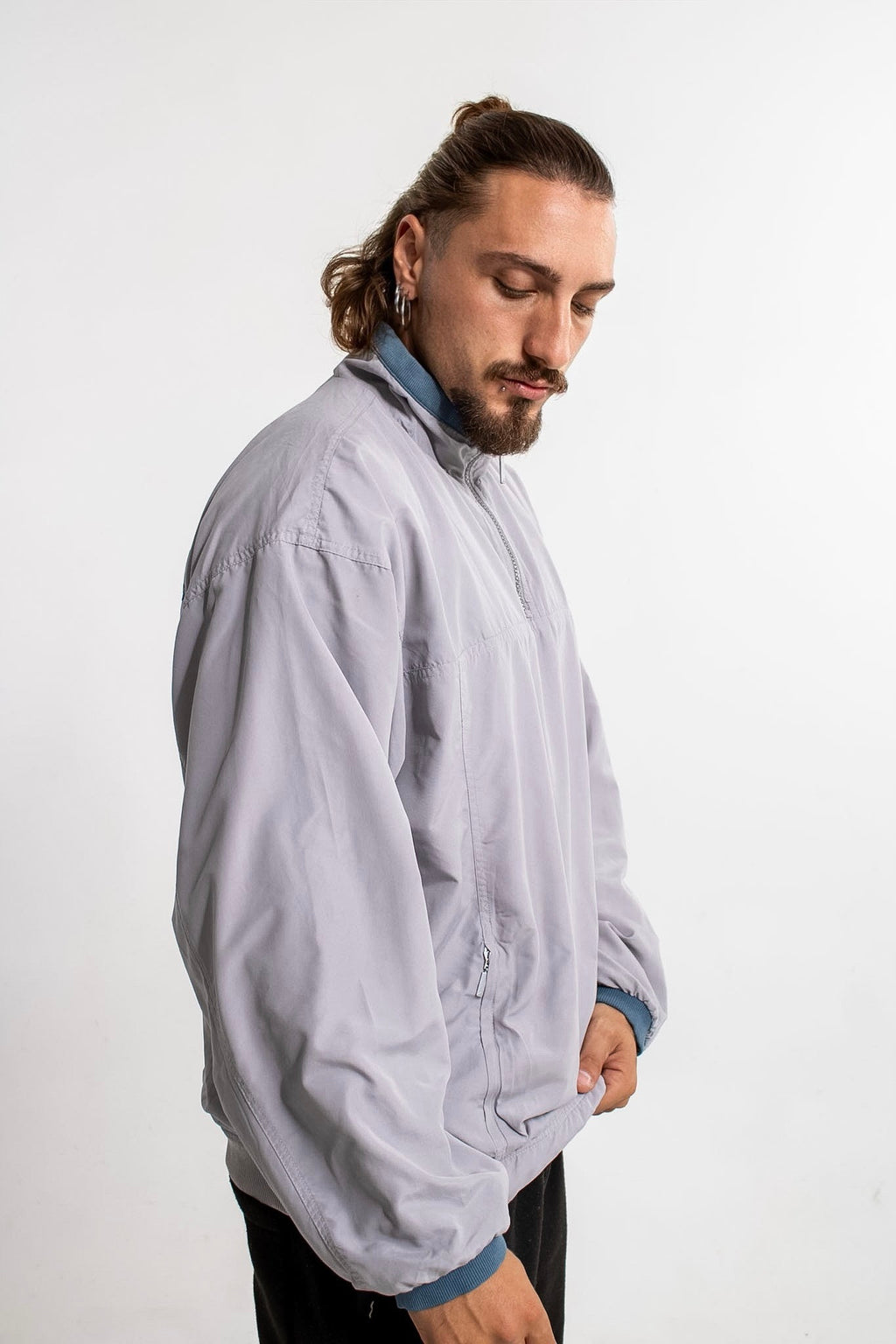 Vintage Adidas Half-zip Windbreaker