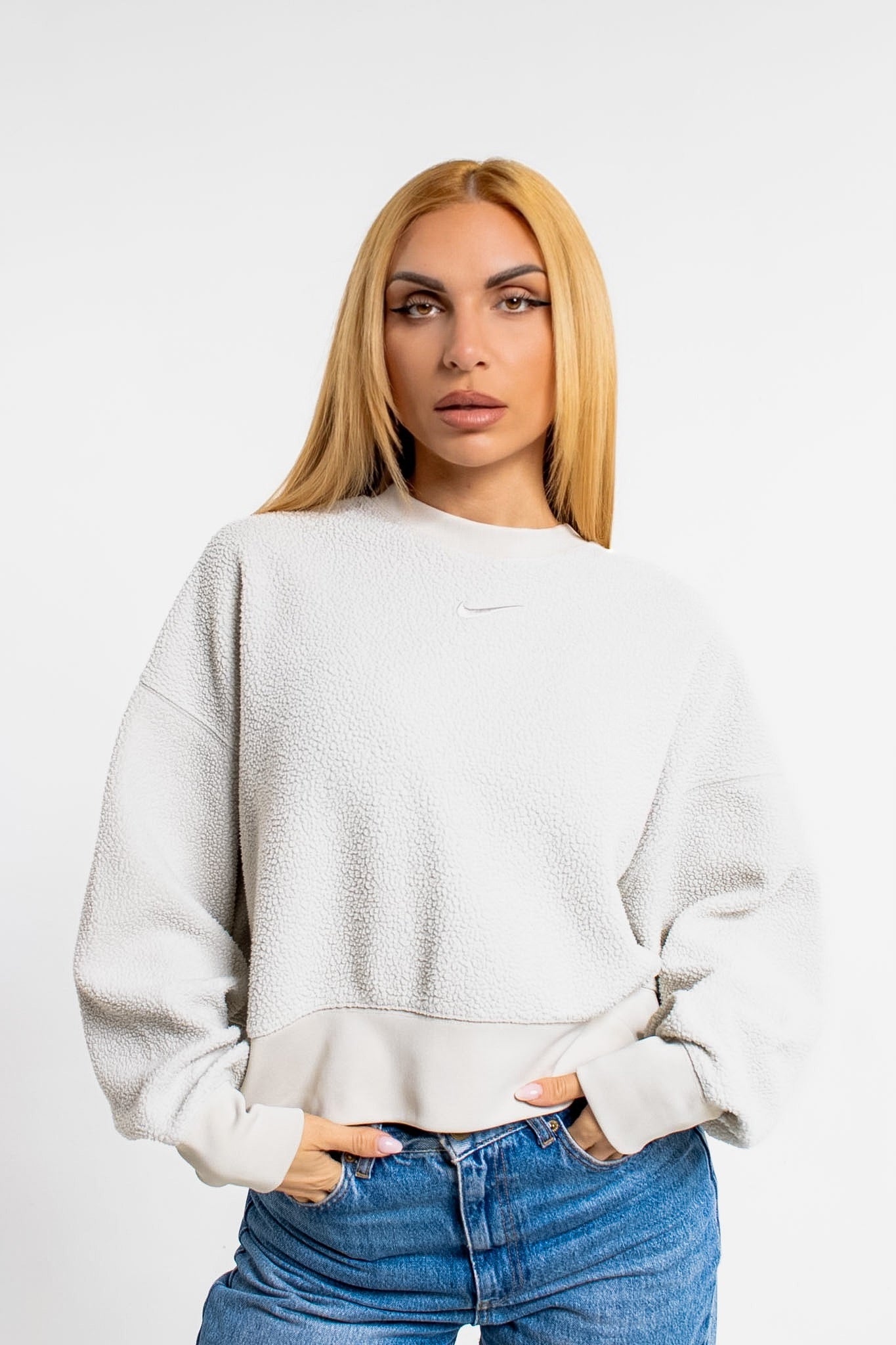 Nike oversized fleece Sweatshirt