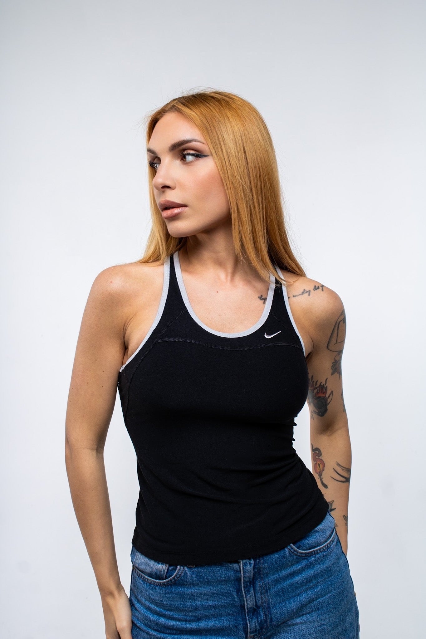 Nike Long Sport Bra Tank Top