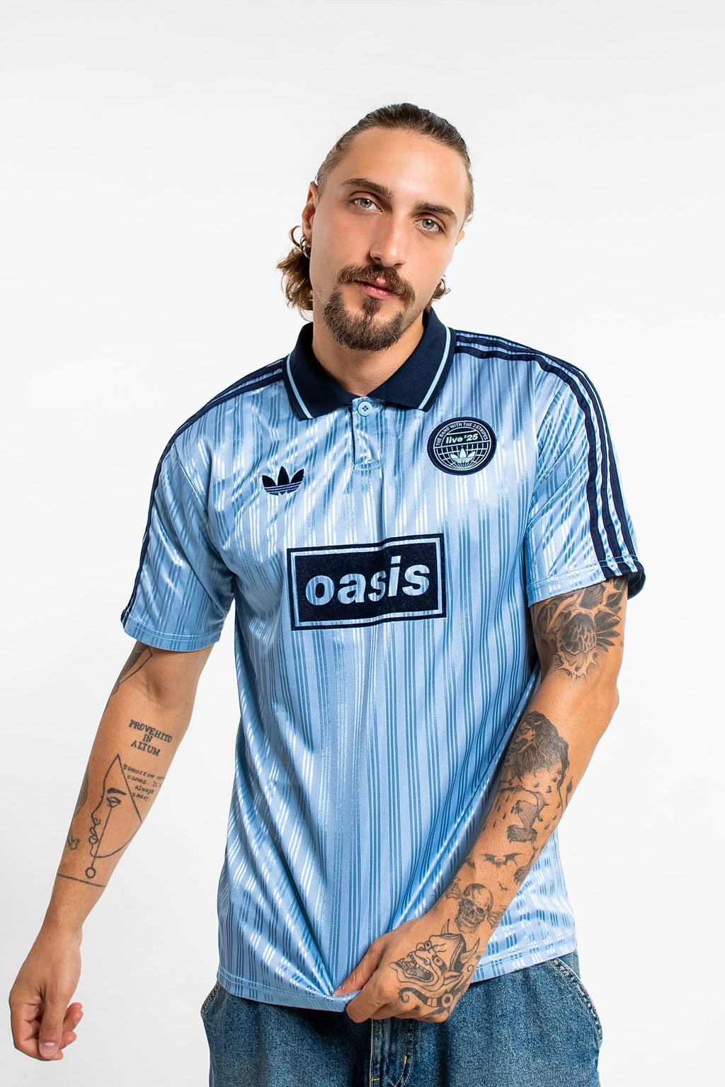 Adidas x Oasis Tour Jacquard Jersey