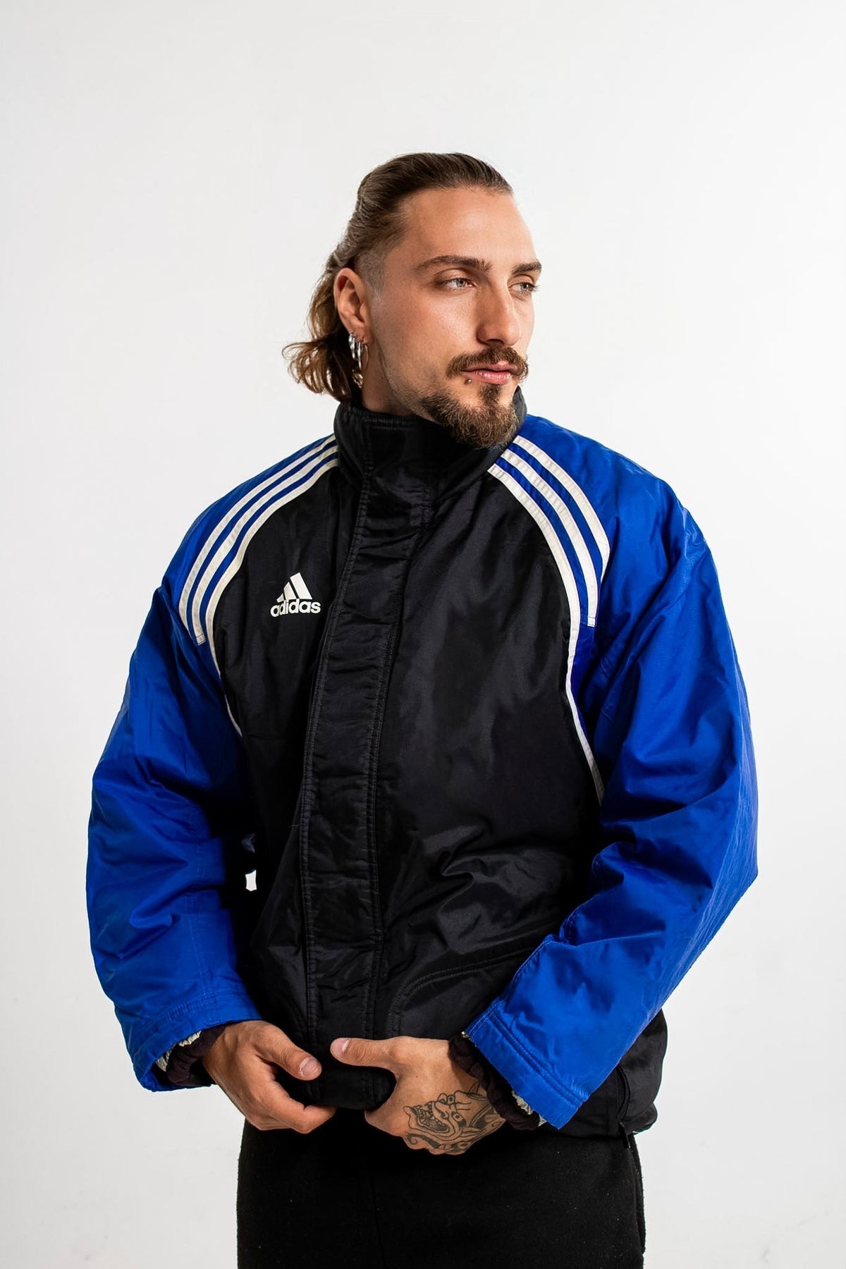 Adidas Curved 3-Stripes Padded Jacket