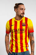 Retro Nike FC Barcelona Away "Senyera" Jersey - 2013/2014
