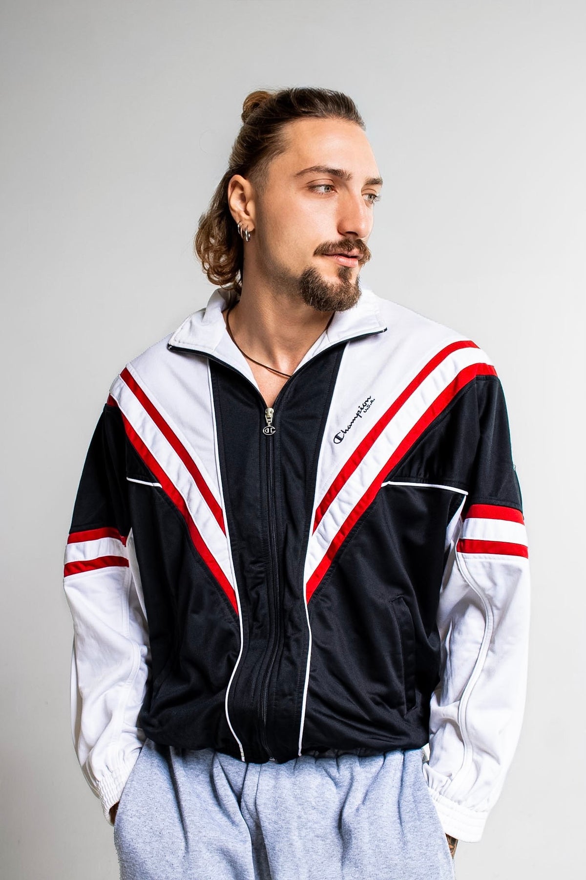 Vintage Champion U.S.A. Jacket- 90s
