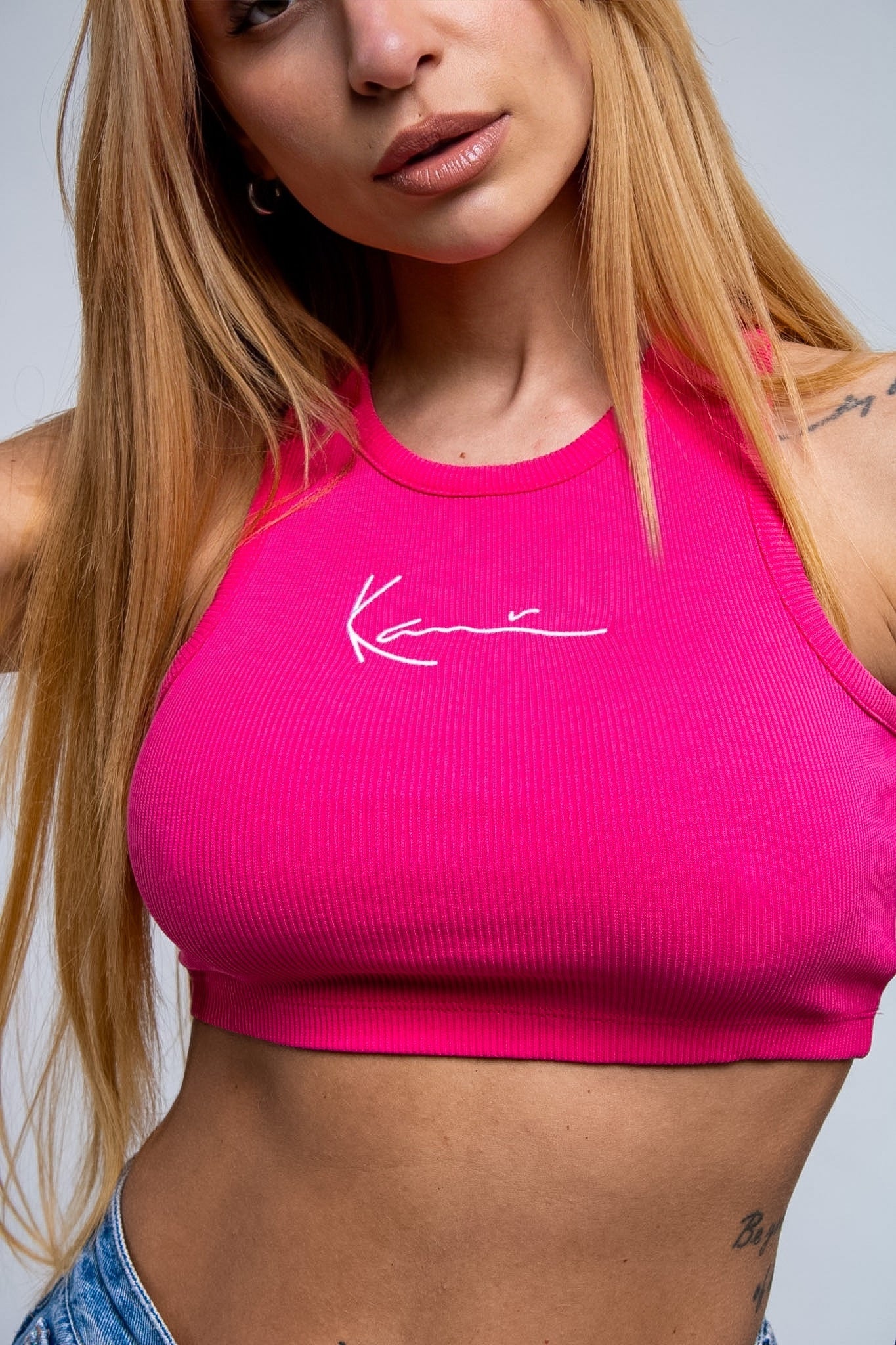 Karl Kani Crop Top