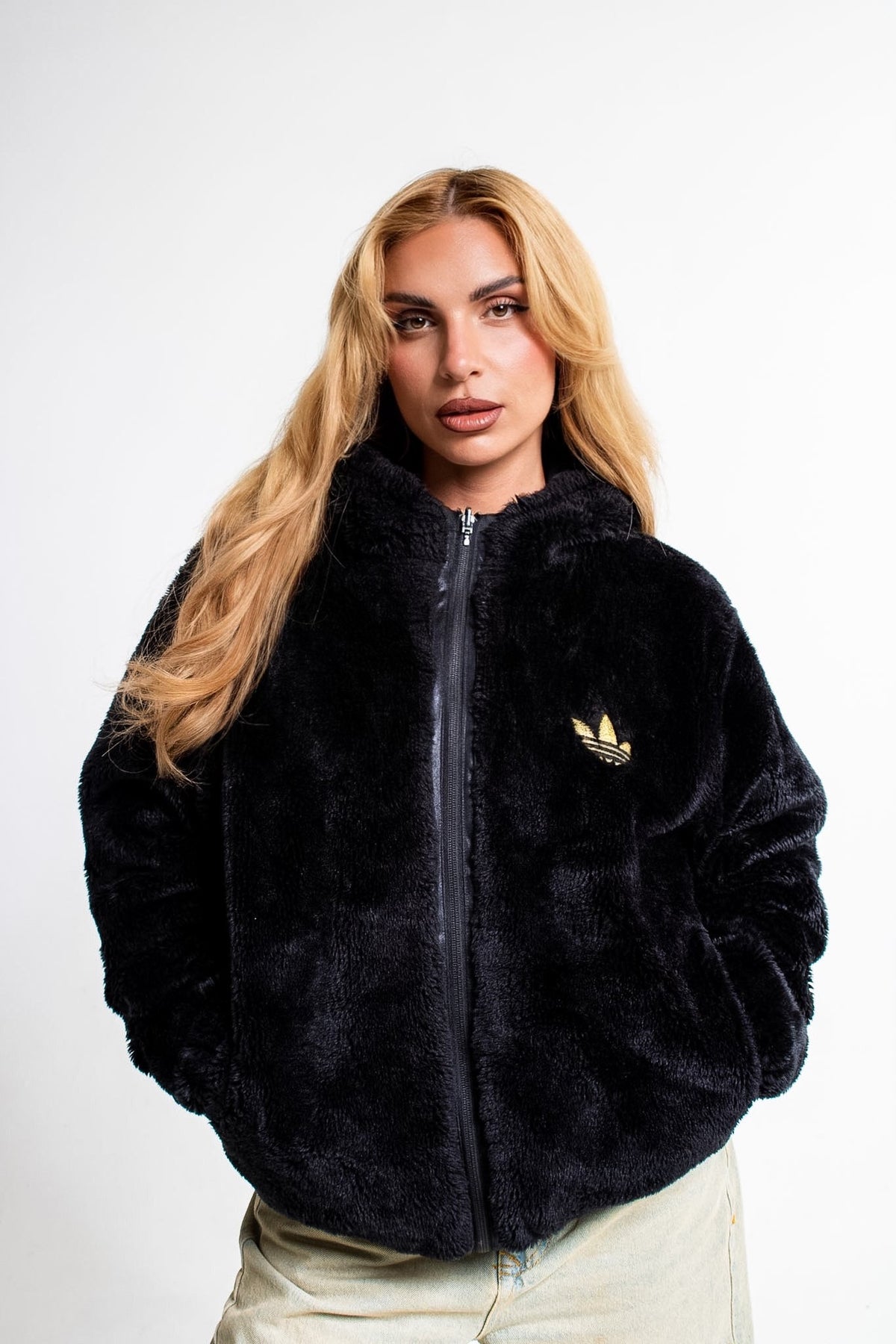 Y2K Adidas Double Wear Bear Jacket