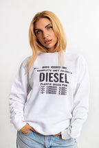 Diesel Industrial Graphic Sweatshirt
