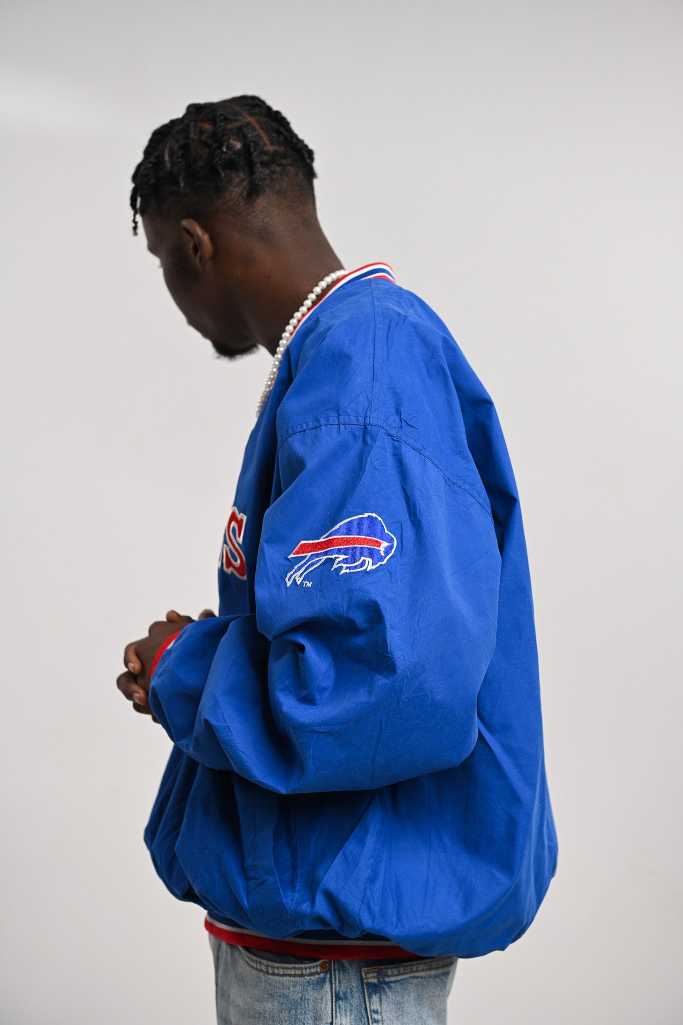 NFL Vintage Bills College windbreaker Jacket