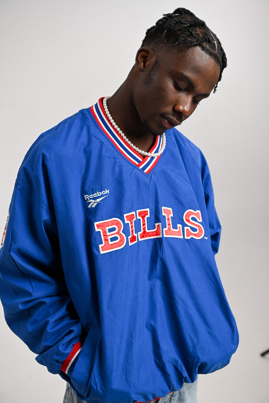 NFL Vintage Bills College windbreaker Jacket