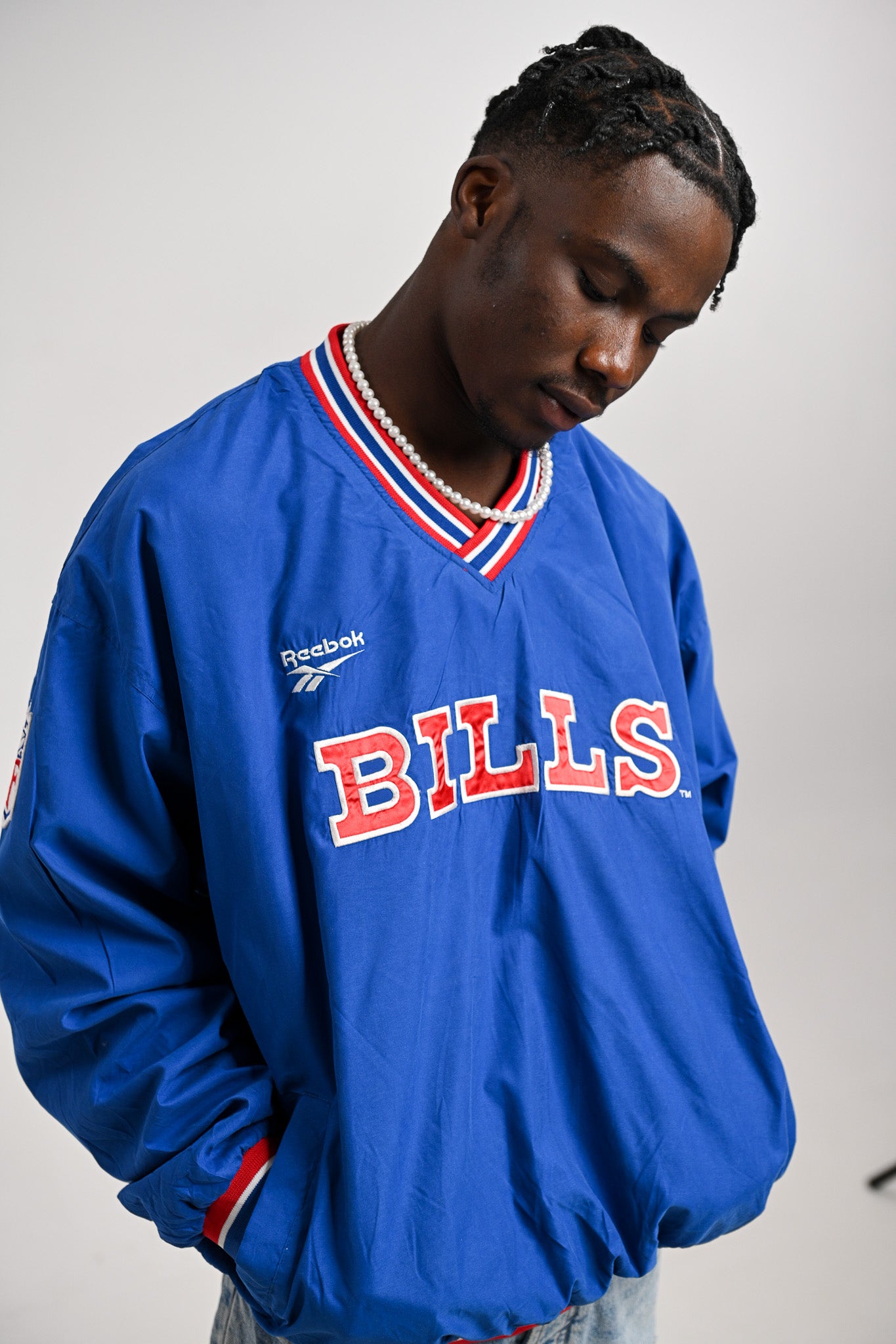 NFL Vintage Bills College windbreaker Jacket