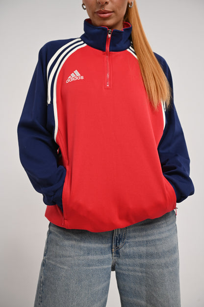 Adidas Vintage half-zip sweatshirt