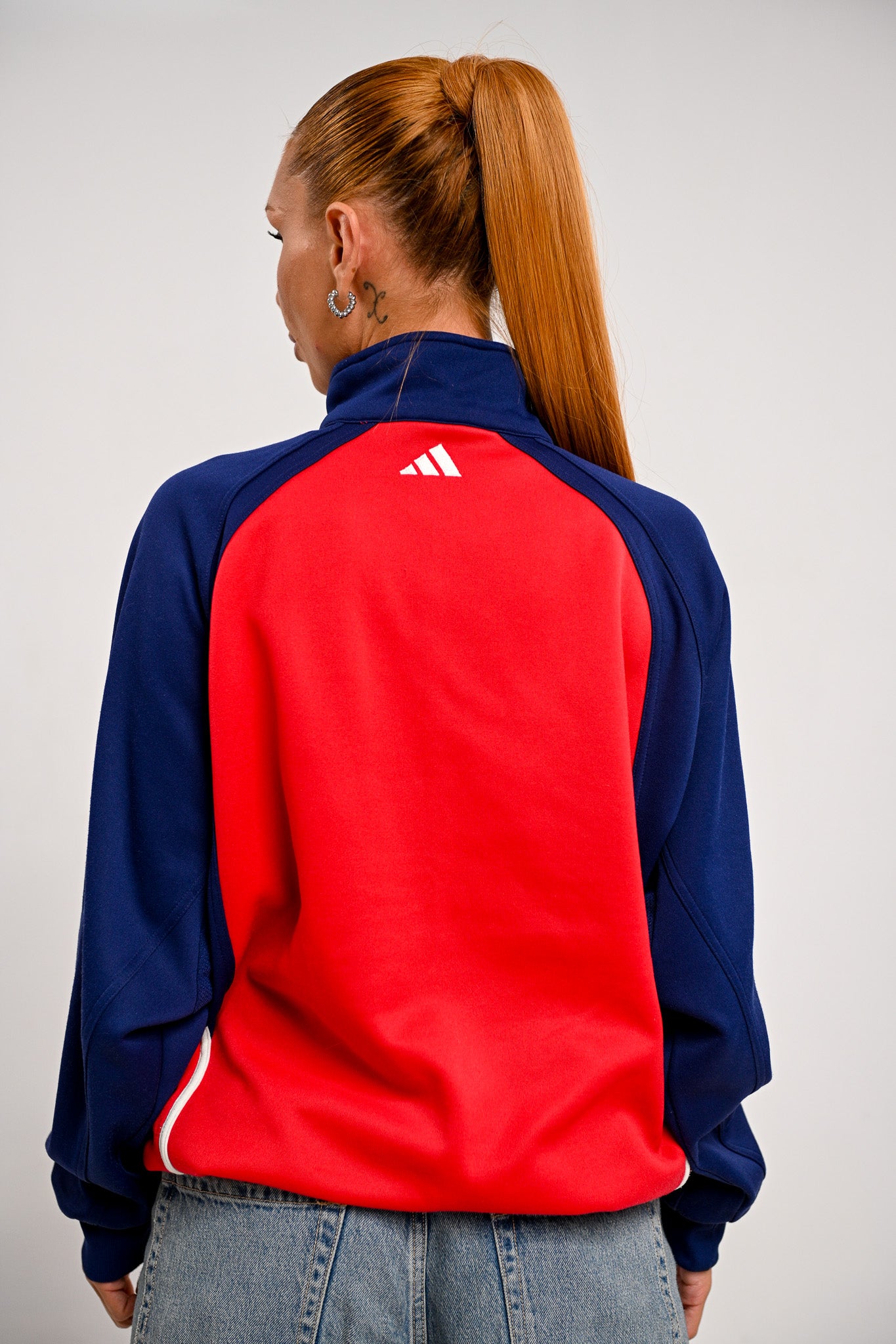 Adidas Vintage half-zip sweatshirt