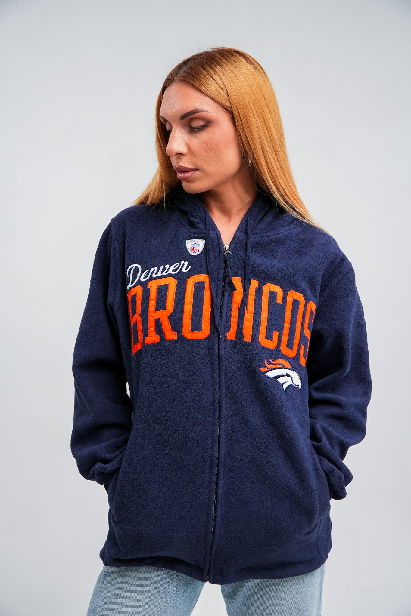 NFL Broncos Fleece Jacket