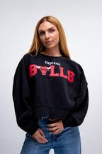 Chicago Bulls Cropped Sweatshirt
