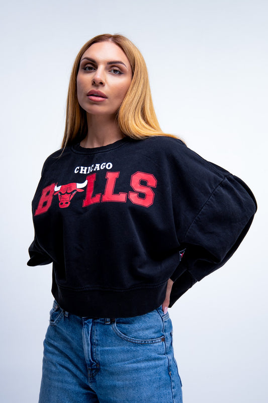 Chicago Bulls Cropped Sweatshirt