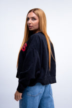Chicago Bulls Cropped Sweatshirt
