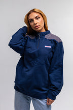 Vintage Half-Zip Sweatshirt