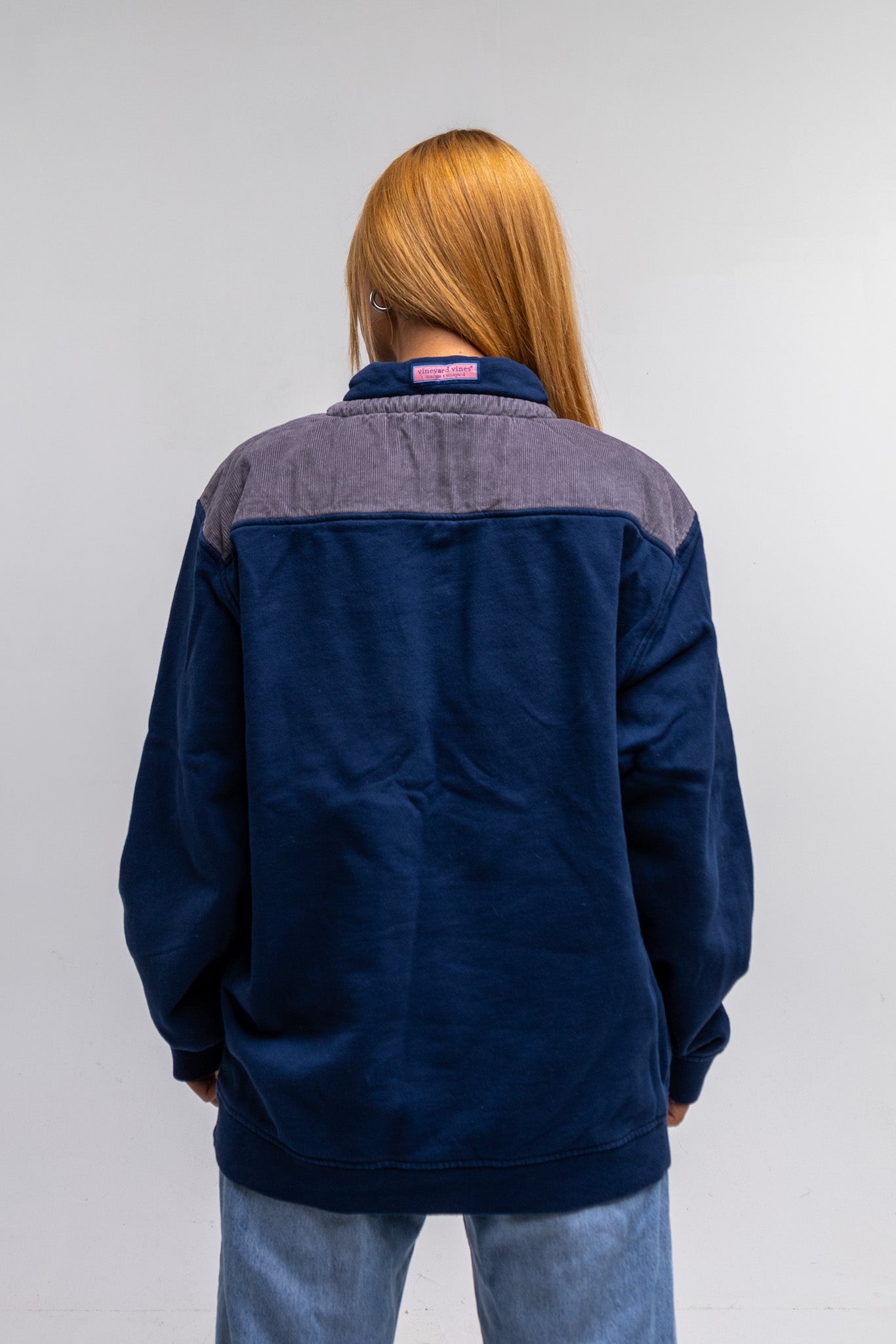 Vintage Half-Zip Sweatshirt