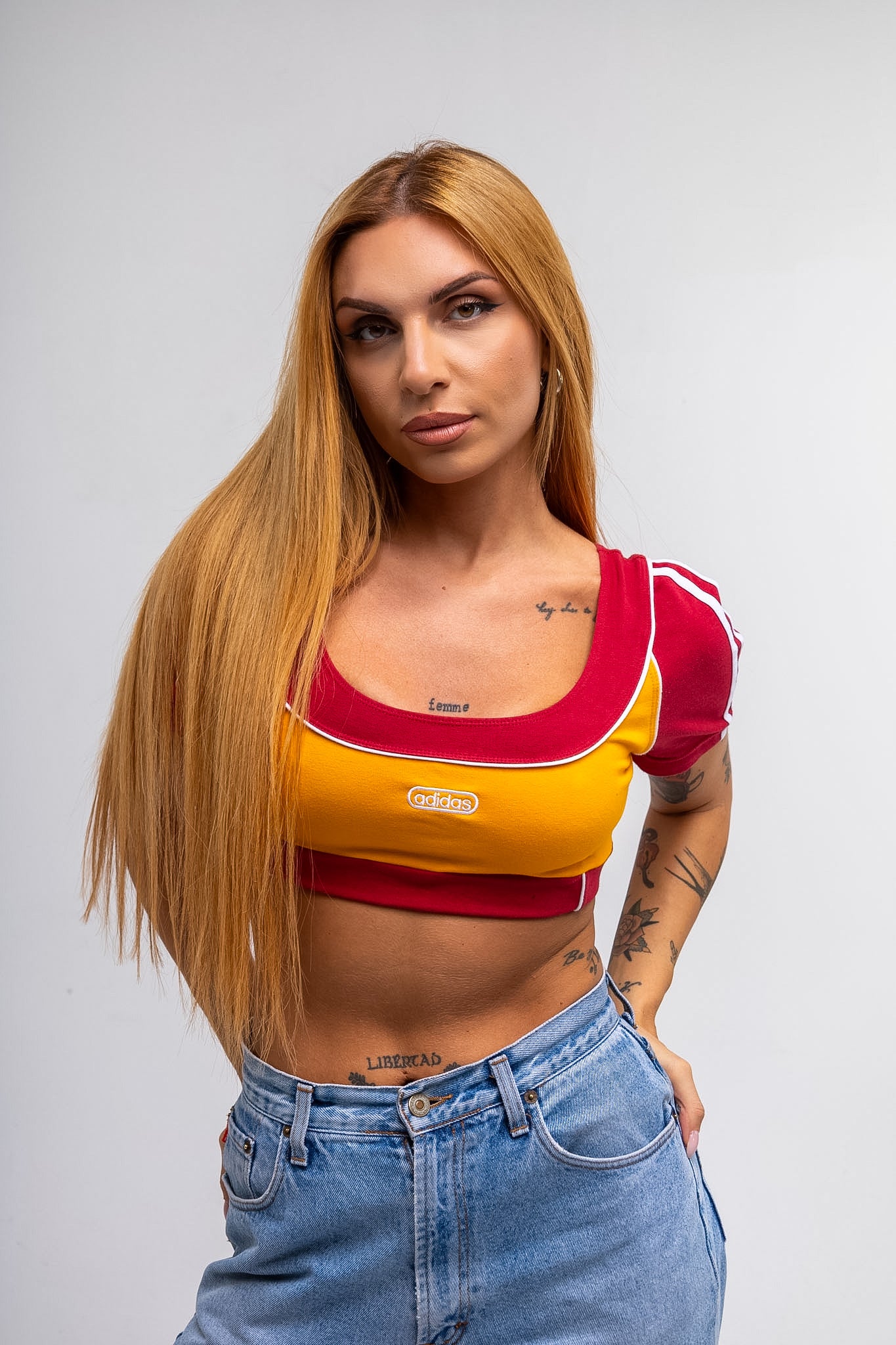Adidas Cropped Top