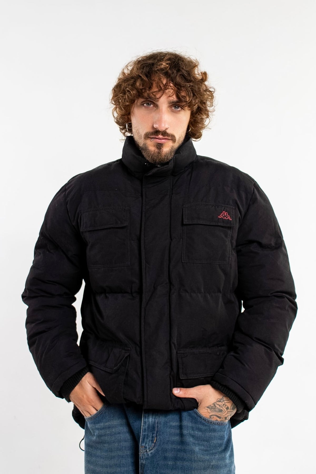 Y2K Kappa Puffer Jacket