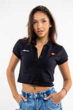 Ellesse Crop Polo T-shirt