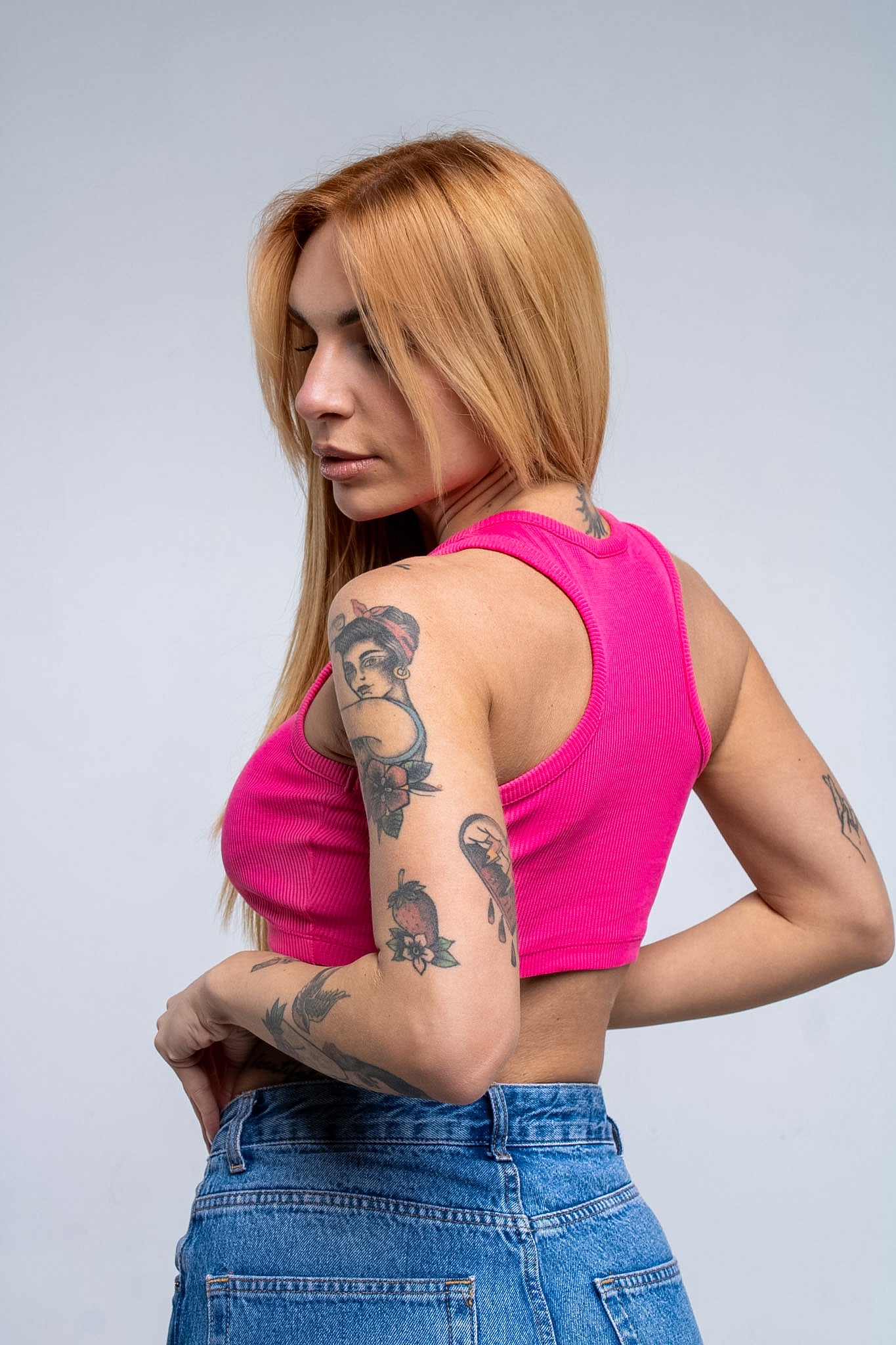 Karl Kani Crop Top