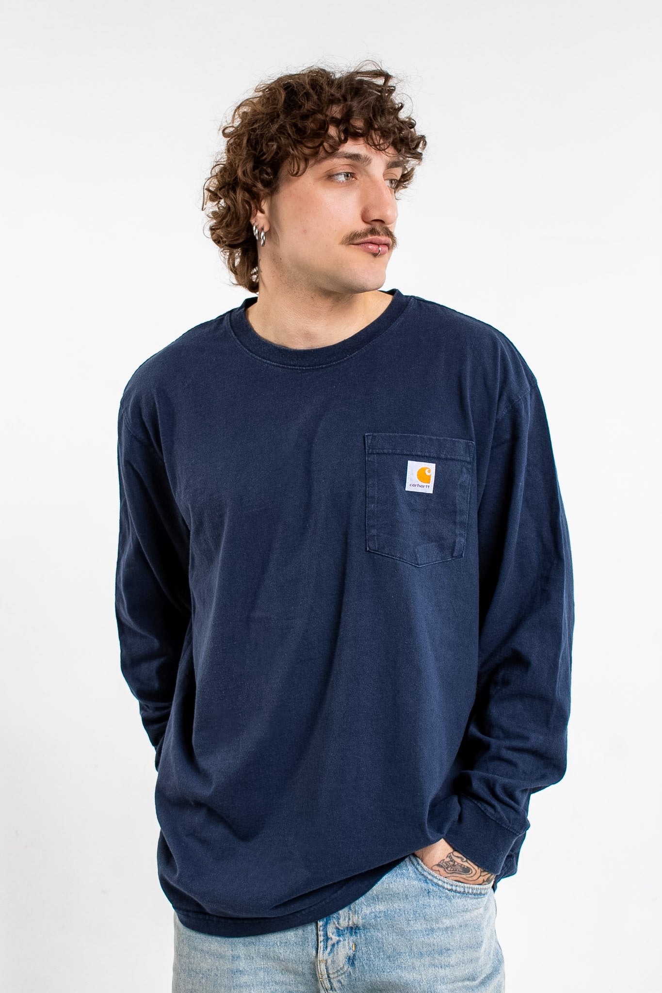 Carhartt Y2K Long Sleeve Pocket T-Shirt