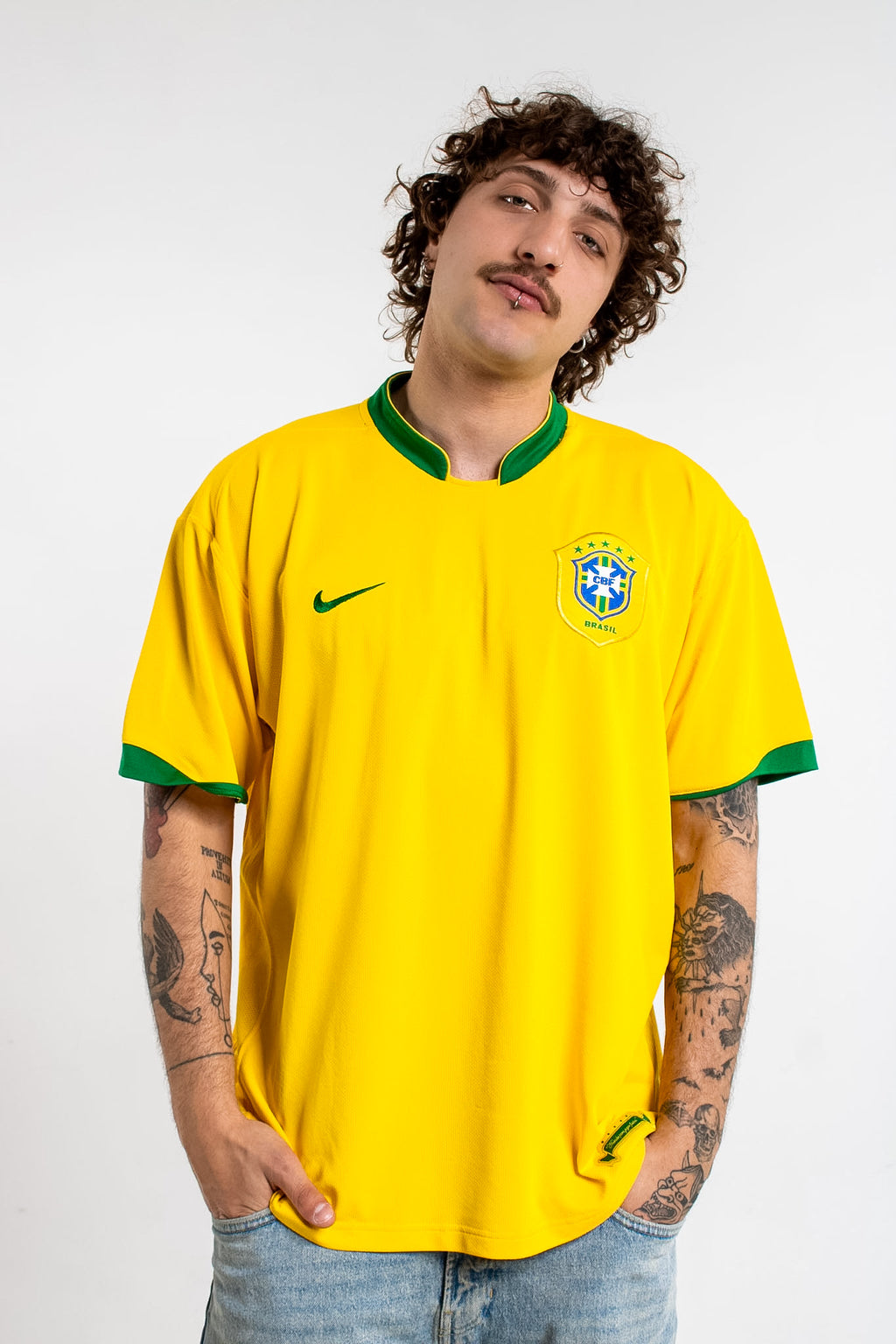 Brazil Nike 2006 Home Football Jersey
