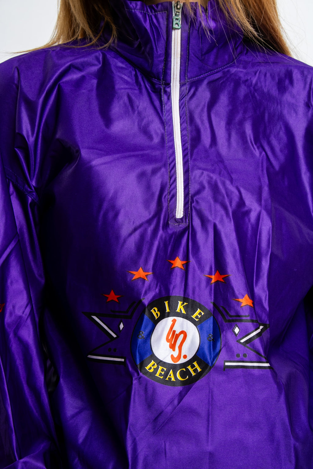 Vintage Half-zip windbreaker